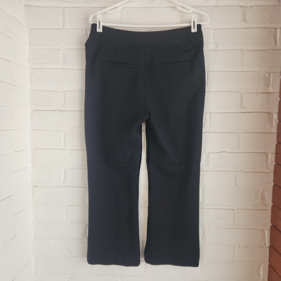 SPANX Supersmooth Perfect Fit Ponte Kick Flare Pants Black L 20386Q Chic Classic - Picture 3 of 7